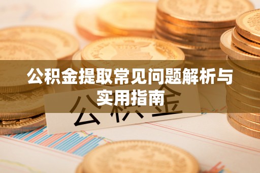 琅琊公积金提取常见问题解析与实用指南