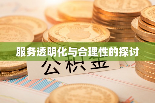 琅琊服务透明化与合理性的探讨