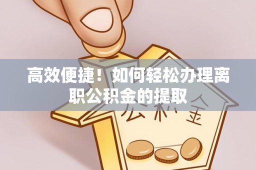 琅琊高效便捷！如何轻松办理离职公积金的提取